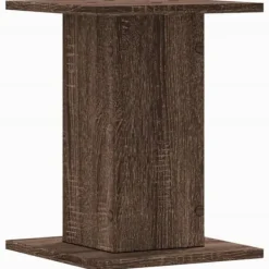 Plantestativer^Plantestativer 2 stk. - Slidstærkt konstrueret træ | Størrelse: 30x30x40 cm | Farve: Brun eg