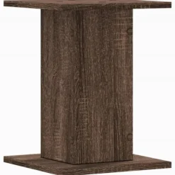 Plantestativer^Plantestativer 2 stk. - Slidstærkt konstrueret træ | Størrelse: 30x30x40 cm | Farve: Brun eg