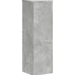 Plantestativer^Plantestativer 2 stk. - Stabilt og tidløst design | Størrelse: 25x25x80 cm | Farve: Betongrå