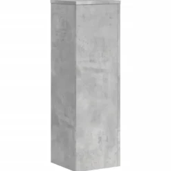 Plantestativer^Plantestativer 2 stk. - Stabilt og tidløst design | Størrelse: 25x25x80 cm | Farve: Betongrå