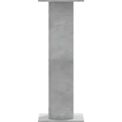 Plantestativer^Plantestativer 2 stk. - Stabilt trædesign | Størrelse: 30x30x80 cm | Farve: Betongrå
