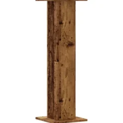 Plantestativer^Plantestativer 2 stk. - Stabilt konstrueret træ | Størrelse: 30x30x95 cm | Farve: Antik træ