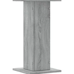 Plantestativer^Plantestativer 2 stk. - Stabilt konstrueret træ | Farve: Grå sonoma-eg | Størrelse: 30x30x60 cm