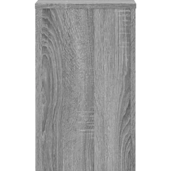 Plantestativer^Plantestativer 2 stk. - Stabilt konstrueret træ | Farve: Grå Sonoma-eg | Størrelse: 30x30x50 cm