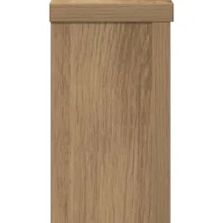 Plantestativer^Plantestativer 2 stk. i konstrueret træ - Høj kvalitet | Størrelse: 10x10x18 cm | Farve: Egetræsfarvet