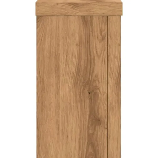 Plantestativer^Plantestativer 2 stk. i konstrueret træ - Høj kvalitet | Størrelse: 10x10x18 cm | Farve: Egetræsfarvet