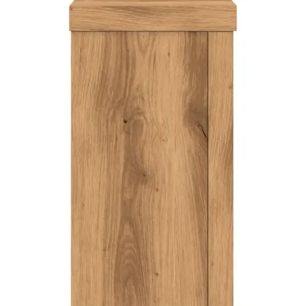 Plantestativer^Plantestativer 2 stk. i konstrueret træ - Høj kvalitet | Størrelse: 10x10x18 cm | Farve: Egetræsfarvet