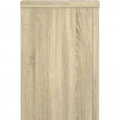 Plantestativer^Plantestativer 2 stk. i konstrueret træ - Slidstærkt & stabilt | Størrelse: 20x20x30 cm | Farve: Sonoma-eg