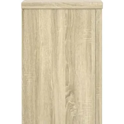 Plantestativer^Plantestativer 2 stk. i konstrueret træ - Slidstærkt & stabilt | Størrelse: 20x20x30 cm | Farve: Sonoma-eg