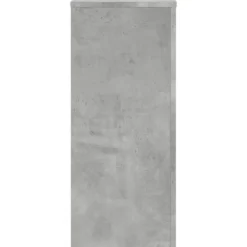 Outlet Plantestativer 2 stk. i konstrueret træ - Slidstærk design | Størrelse: 30x30x70 cm | Farve: Betongrå Plantestativer