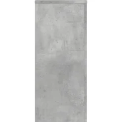 Outlet Plantestativer 2 stk. i konstrueret træ - Slidstærk design | Størrelse: 30x30x70 cm | Farve: Betongrå Plantestativer