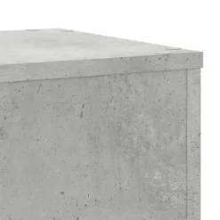 Outlet Plantestativer 2 stk. i konstrueret træ - Slidstærk design | Størrelse: 30x30x70 cm | Farve: Betongrå Plantestativer
