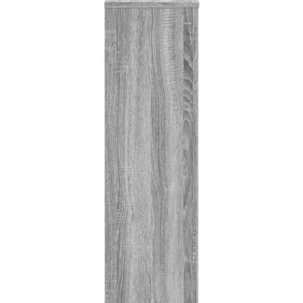 Outlet Plantestativer 2 stk. til indendørs brug - Stabilt konstrueret træ | Farve: Grå sonoma-eg | Størrelse: 25x25x80 cm Plantestativer