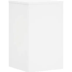 Plantestativer^Plantestativer 2 stk. til indendørs brug - Konstrueret træ | Størrelse: 30x30x50 cm | Farve: Hvid