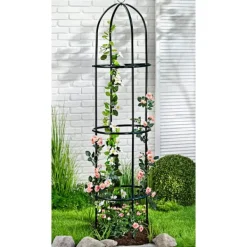 Krukker & Plantebeholdere^Plantestøtte obelisk - 185 cm højt espalier / Rosensøjle