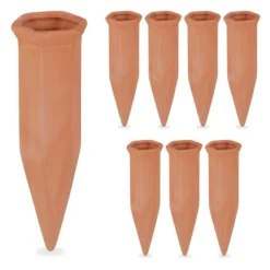 Hot Plantevandingsdispenser sæt, 17x5,5x5 cm, terrakotta Vanding