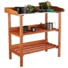 Plantningsbænke^Plantningsbord, 87.5x91.8x41.5 cm, Orange