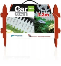 Havedekorationer^Plastikhegn 3,2 m terrakotta