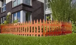 Havedekorationer^Plastikhegn 3,2 m terrakotta