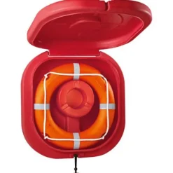 Plastimo Redningsbøje Dørboks Rød 90 x 90 x 28 cm Beredskabsplaner
