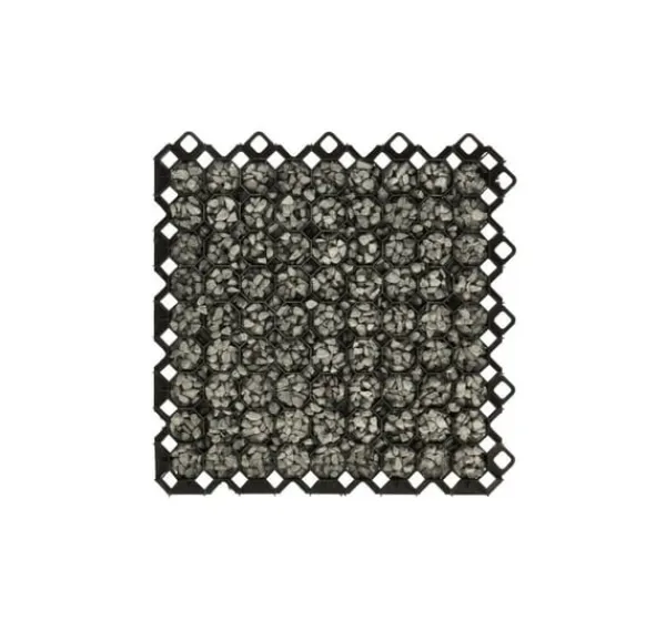 Havedekorationer^Plastudlægger MULTI GRID sort, højde 40mm / 600x600mm