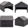 Skure, Garager & Carports^Plæneklipperskur 80x80x70 cm WPC grå - Skur Til Plæneklipper - Skure Til Plæneklippere - Home & Living