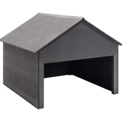 Skure, Garager & Carports^Plæneklipperskur 80x80x70 cm WPC grå - Skur Til Plæneklipper - Skure Til Plæneklippere - Home & Living