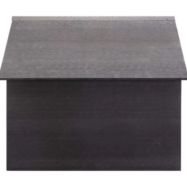 Skure, Garager & Carports^Plæneklipperskur 80x80x70 cm WPC grå - Skur Til Plæneklipper - Skure Til Plæneklippere - Home & Living