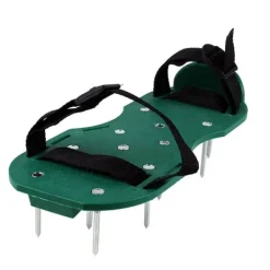 Havemaskiner^Plæneluftningssko - 1 par med 26 pigge