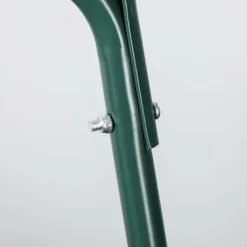 Haveværktøj^Plænerulle Ø40 cm med U-håndtag – 60 L vand/sand, sort stål 57×40×123 cm