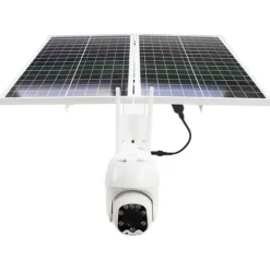 Sikkerhedsmonitorer & Videokameraer^Pni Cámara Seguridad Con Panel Solar Ip60 Hvid