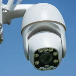 Sikkerhedsmonitorer & Videokameraer^Pni Cámara Seguridad Con Panel Solar Ip60 Hvid
