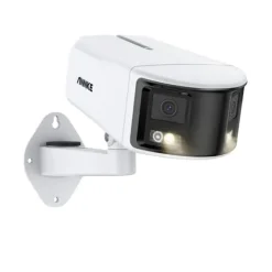Best PoE Overvågningskamera, 8MP Opløsning, 2.8mm Linse, Dobbelt Linse Konfiguration, IP/Netværk Kablet, Udendørs Brug Sikkerhedsmonitorer & Videokameraer