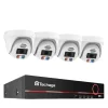 Sikkerhedsmonitorer & Videokameraer^POE Sikkerhedskamera System, 4K Opløsning, Ansigtsgenkendelse, , 3T（户外运动）, 8CH 4pcs 8MP Cameras