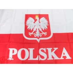 Hot POLENS flag 115x70cm Flag & Vindposer
