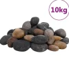 Sale Polerede småsten til akvarium og dekoration - 10 kg | Farve: Flerfarvet | Størrelse: 5-8 cm Havesten & Trædesten