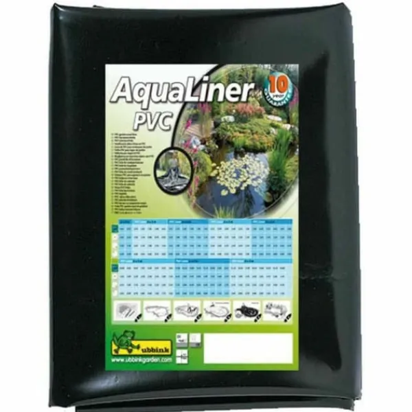 New Pond Liner Ubbink AquaLiner PVC 0,5 mm 2 x 3 m Springvand & Damme