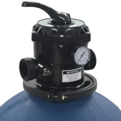 Pool- & Spatilbehør^Pool & spa – filtre - Living sandfilter til pool multiventil med 6 indstillinger 560 mm blå