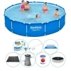 Bestway Pooler^Pool bundt - Steel Pro rektangulært 396x84 cm