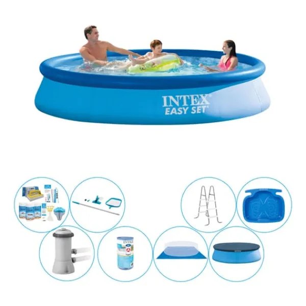 Outlet Pool bundt - Intex Easy Set Rund 366x76 cm Pooler