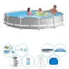 New Pool bundt - Intex Prisme Ramme Rund 366x76 cm Pooler