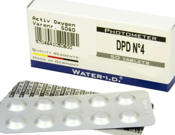 Online Pool Lab Refill, DPD No. 4, Aktivt ilt, 50 pcs Pool- & Spatilbehør