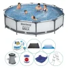 Best Pool med tilbehør - Steel Pro MAX 366x76 cm Pooler