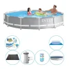 Sale Pool plus tilbehør - Intex Prisme Ramme Rund 366x76 cm Pooler