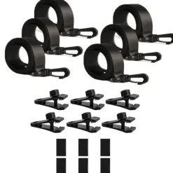 Pool- & Spatilbehør^Pool Solar Cover Reel Fastgørelsessæt med stropper 6-pack