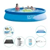 Pooler^Pool tilbud - 7 stk - Intex Easy Set Rundt 396x84 cm