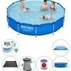 Discount Pool tilbud - Steel Pro Rektangulær 366x76 cm Pooler