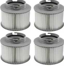 Pool- & Spatilbehør^Poolfilter til MSPA oppustelige pools FD2089 4-pak