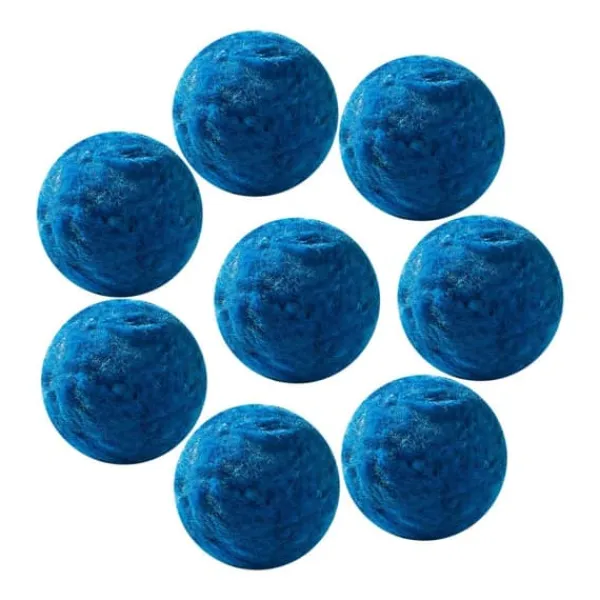 Discount Poolfilterbolde, til Sandfilterpump Swimming Pool, 1,5 lbs, Genanvendelig, Blå Pool- & Spatilbehør
