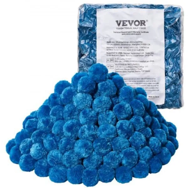 Pool- & Spatilbehør^Poolfilterkugler, 1,4 kg, Blå, Polyesterfiber filtermedie